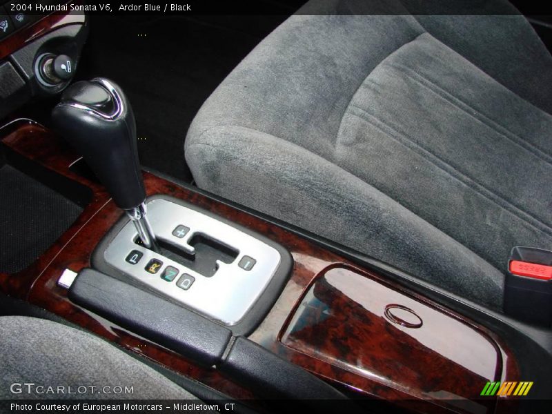 Ardor Blue / Black 2004 Hyundai Sonata V6