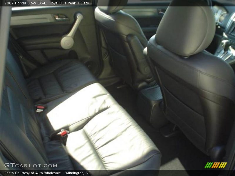 Royal Blue Pearl / Black 2007 Honda CR-V EX-L