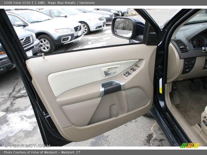 Magic Blue Metallic / Sandstone 2008 Volvo XC90 3.2 AWD