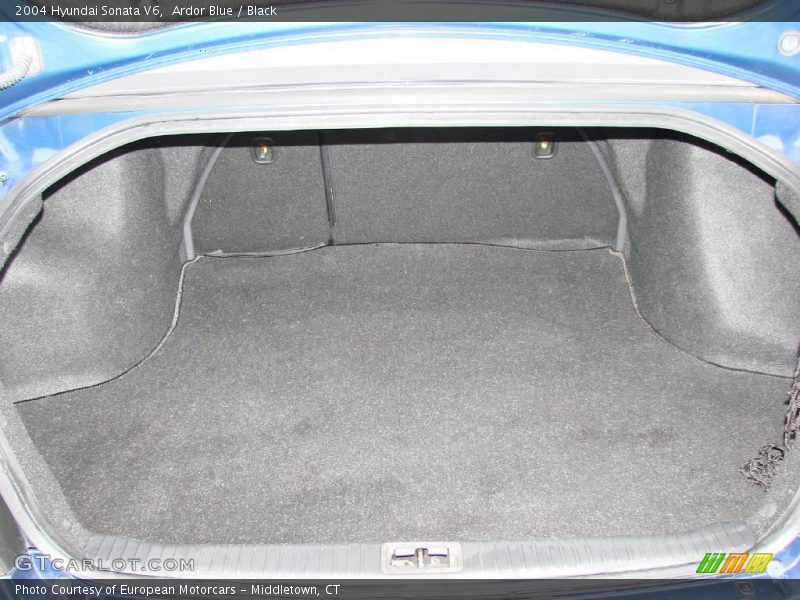 Ardor Blue / Black 2004 Hyundai Sonata V6
