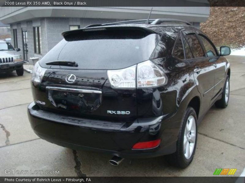 Black Onyx / Black 2008 Lexus RX 350 AWD