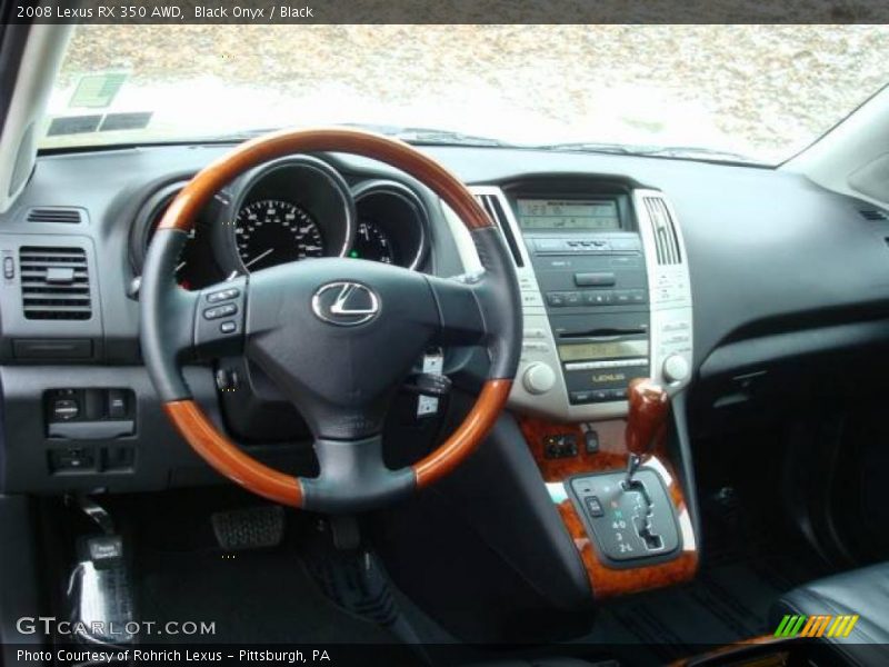 Black Onyx / Black 2008 Lexus RX 350 AWD