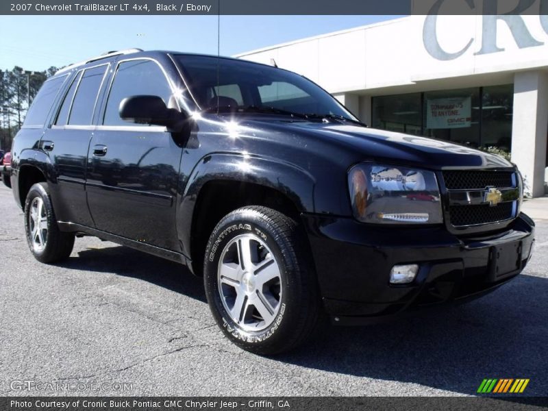 Black / Ebony 2007 Chevrolet TrailBlazer LT 4x4