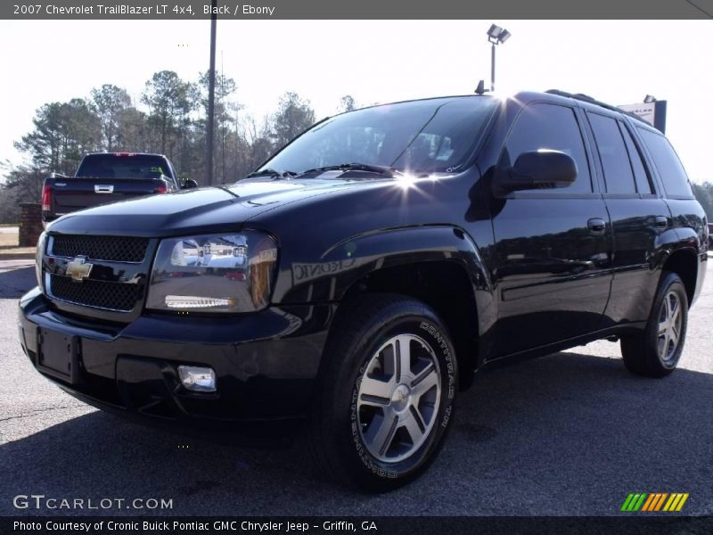 Black / Ebony 2007 Chevrolet TrailBlazer LT 4x4