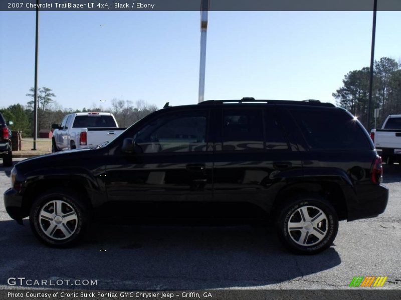 Black / Ebony 2007 Chevrolet TrailBlazer LT 4x4