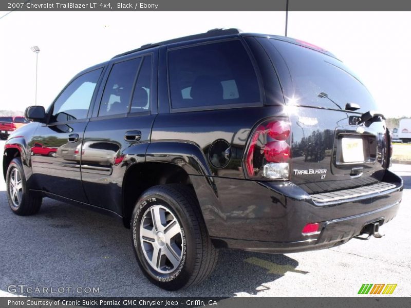 Black / Ebony 2007 Chevrolet TrailBlazer LT 4x4