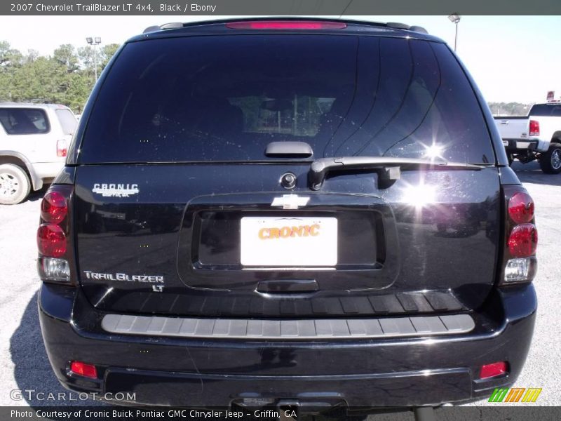 Black / Ebony 2007 Chevrolet TrailBlazer LT 4x4