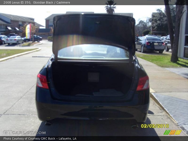 Obsidian Black / Cashmere 2008 Lexus ES 350