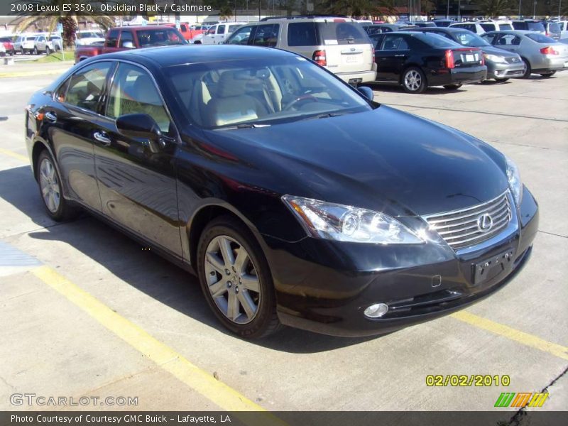 Obsidian Black / Cashmere 2008 Lexus ES 350
