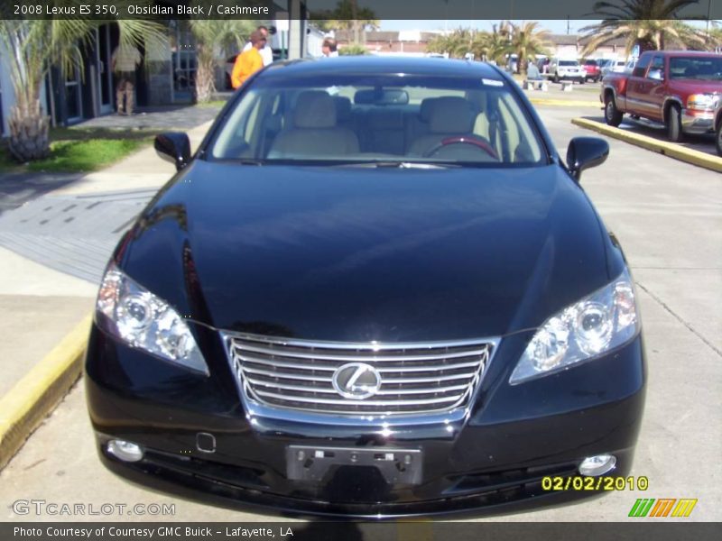 Obsidian Black / Cashmere 2008 Lexus ES 350
