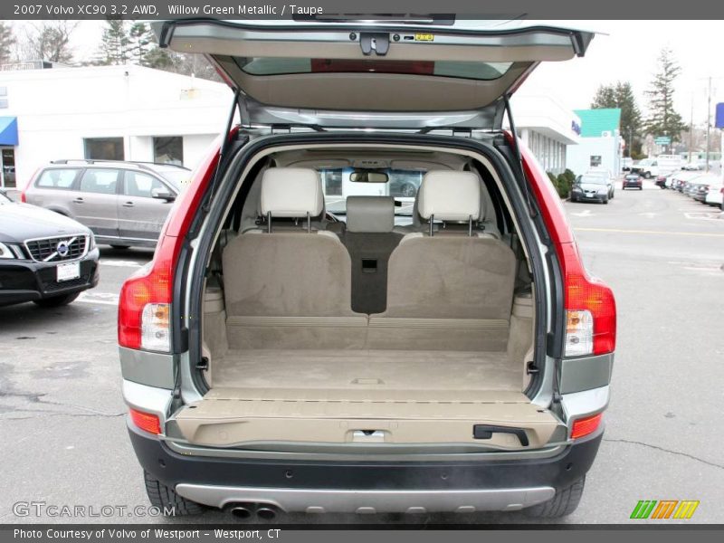 Willow Green Metallic / Taupe 2007 Volvo XC90 3.2 AWD