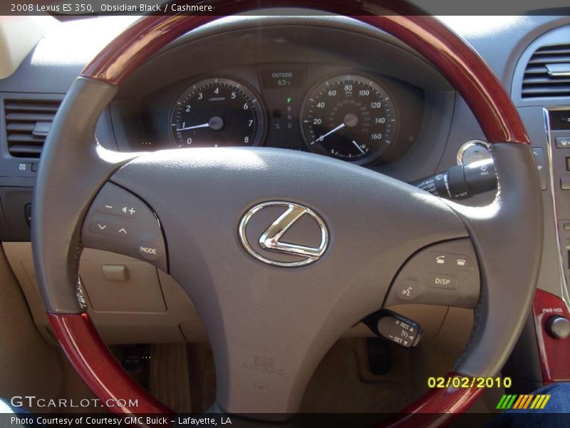 Obsidian Black / Cashmere 2008 Lexus ES 350