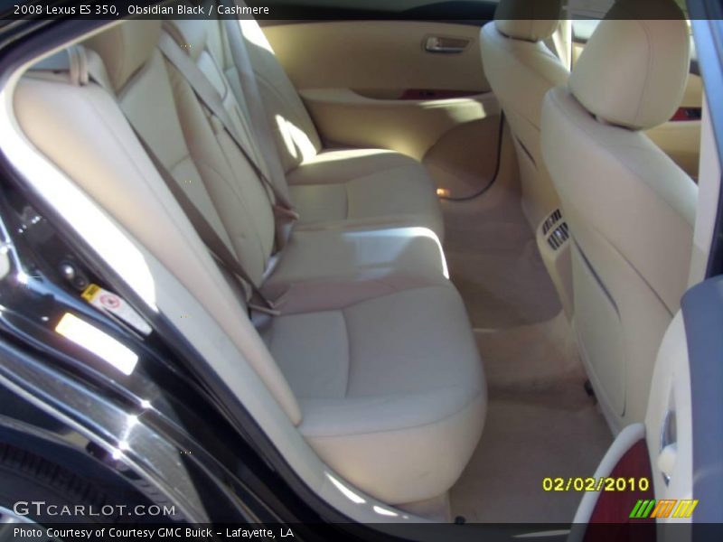 Obsidian Black / Cashmere 2008 Lexus ES 350