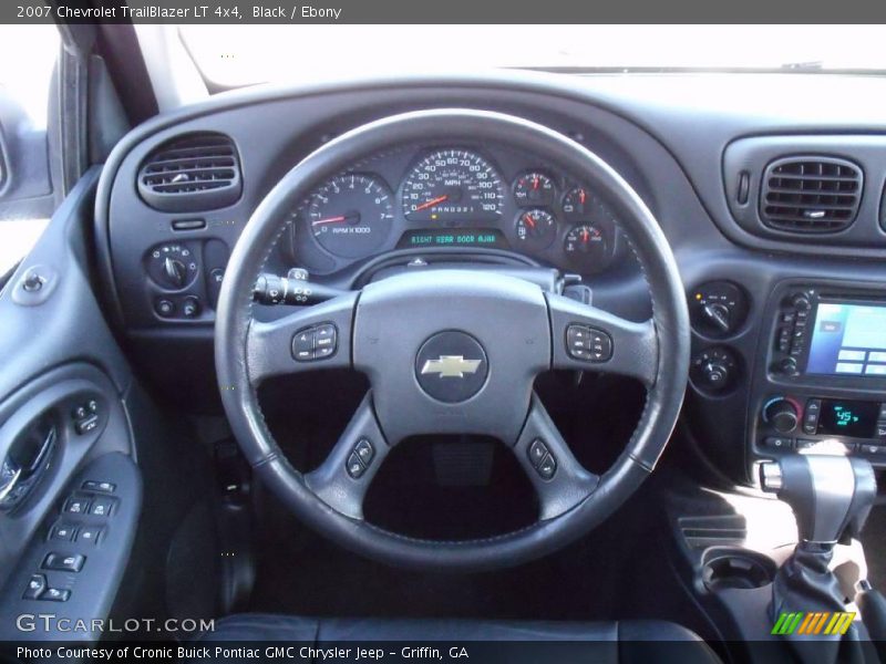 Black / Ebony 2007 Chevrolet TrailBlazer LT 4x4