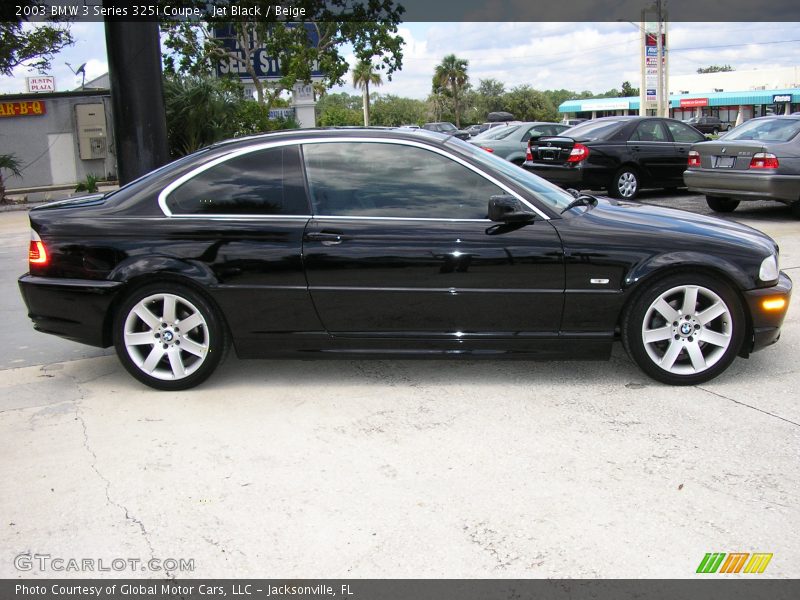 Jet Black / Beige 2003 BMW 3 Series 325i Coupe