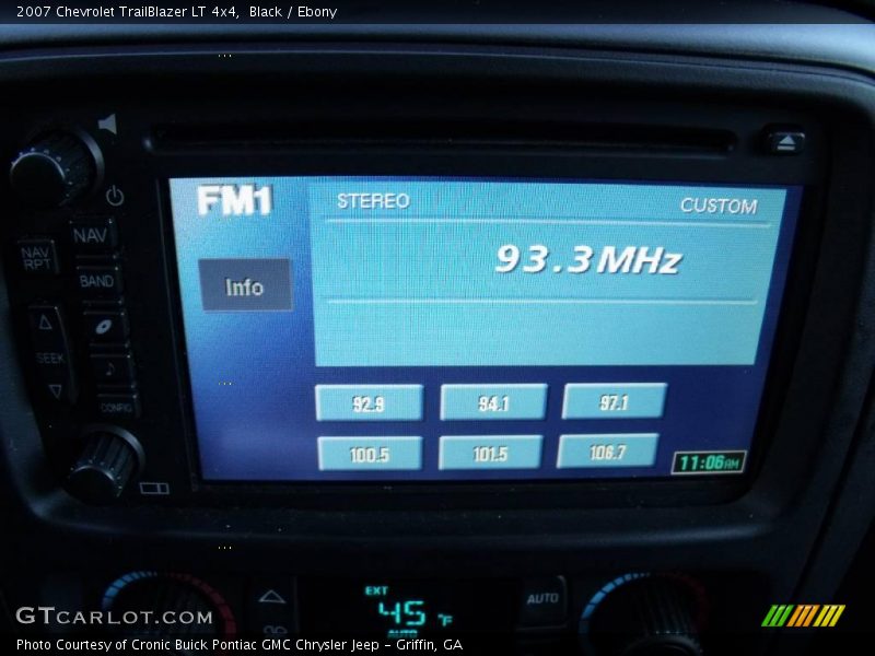 Black / Ebony 2007 Chevrolet TrailBlazer LT 4x4