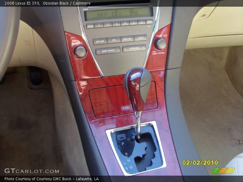 Obsidian Black / Cashmere 2008 Lexus ES 350