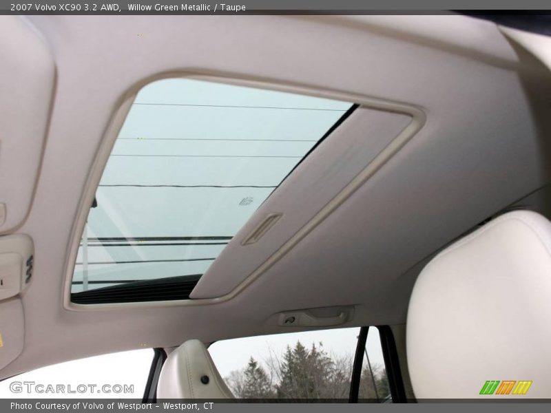 Willow Green Metallic / Taupe 2007 Volvo XC90 3.2 AWD
