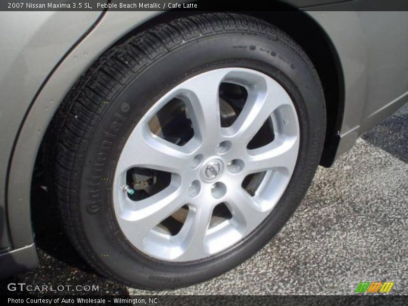 Pebble Beach Metallic / Cafe Latte 2007 Nissan Maxima 3.5 SL