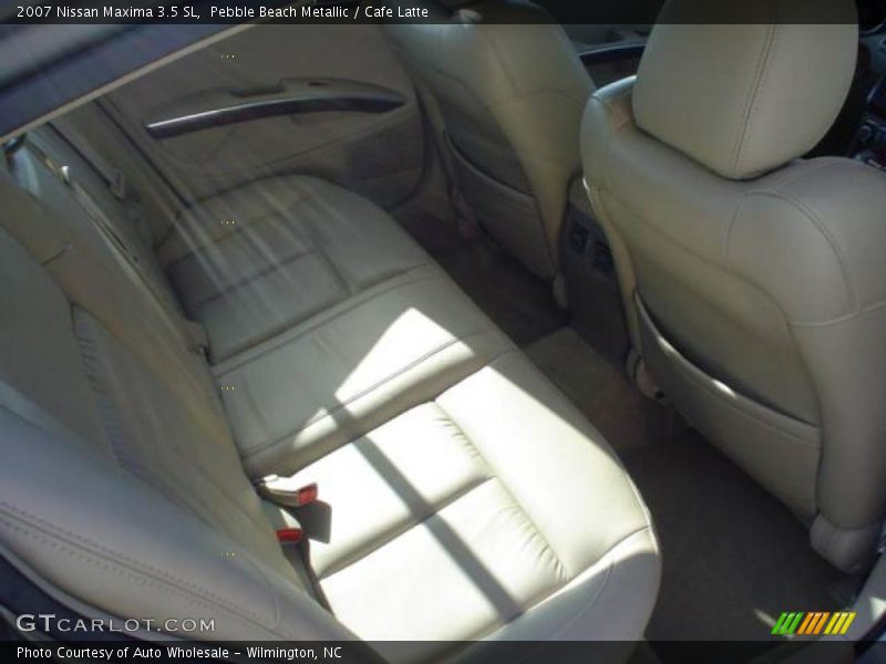 Pebble Beach Metallic / Cafe Latte 2007 Nissan Maxima 3.5 SL