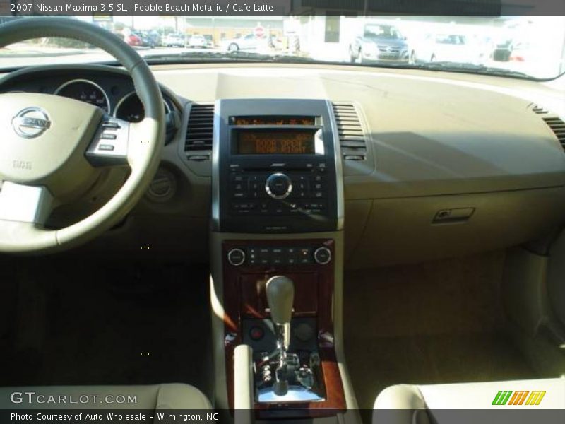 Pebble Beach Metallic / Cafe Latte 2007 Nissan Maxima 3.5 SL