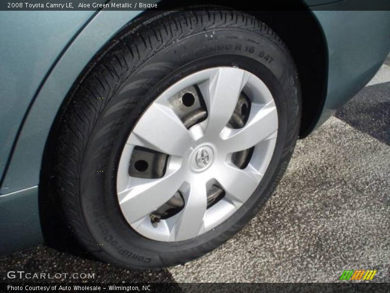 Aloe Green Metallic / Bisque 2008 Toyota Camry LE