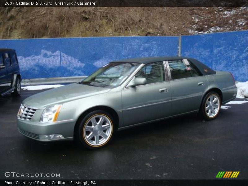 Green Silk / Cashmere 2007 Cadillac DTS Luxury