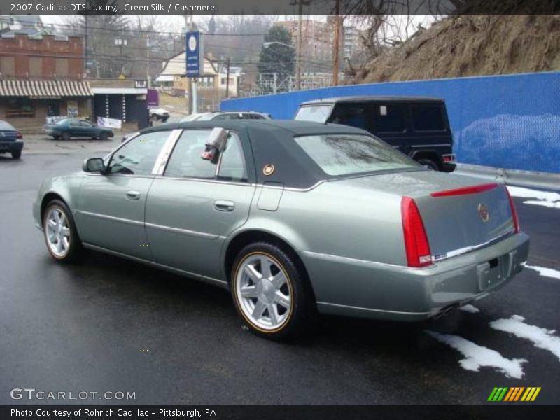 Green Silk / Cashmere 2007 Cadillac DTS Luxury