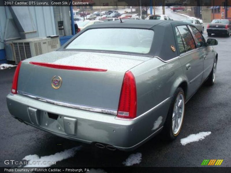 Green Silk / Cashmere 2007 Cadillac DTS Luxury