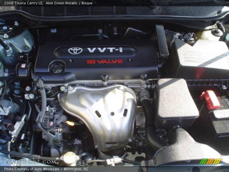 Aloe Green Metallic / Bisque 2008 Toyota Camry LE