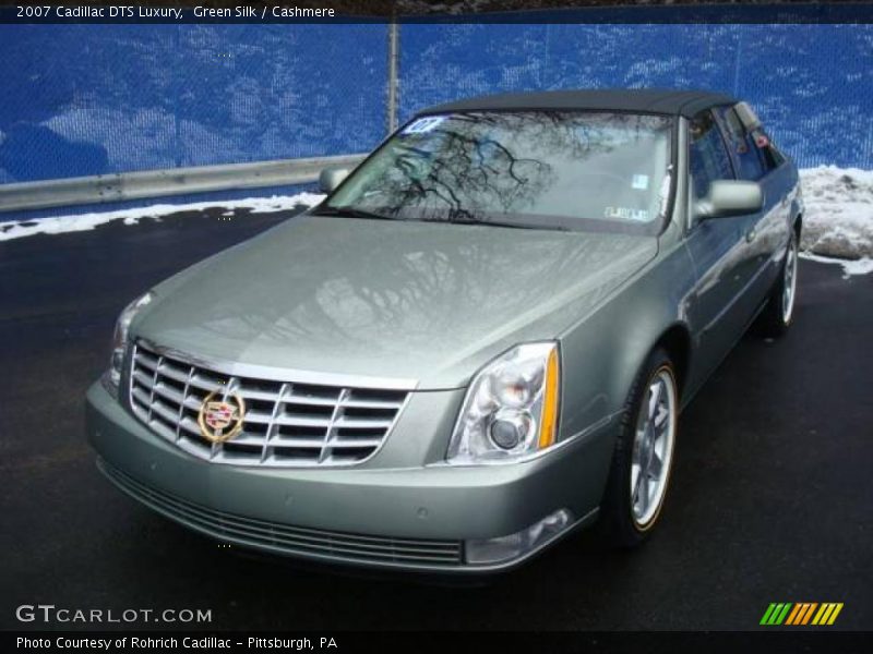 Green Silk / Cashmere 2007 Cadillac DTS Luxury