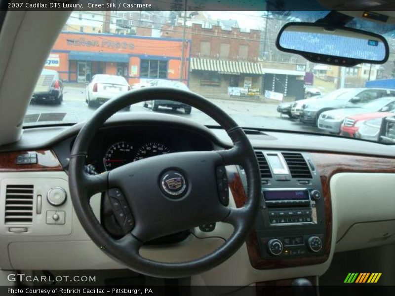 Green Silk / Cashmere 2007 Cadillac DTS Luxury