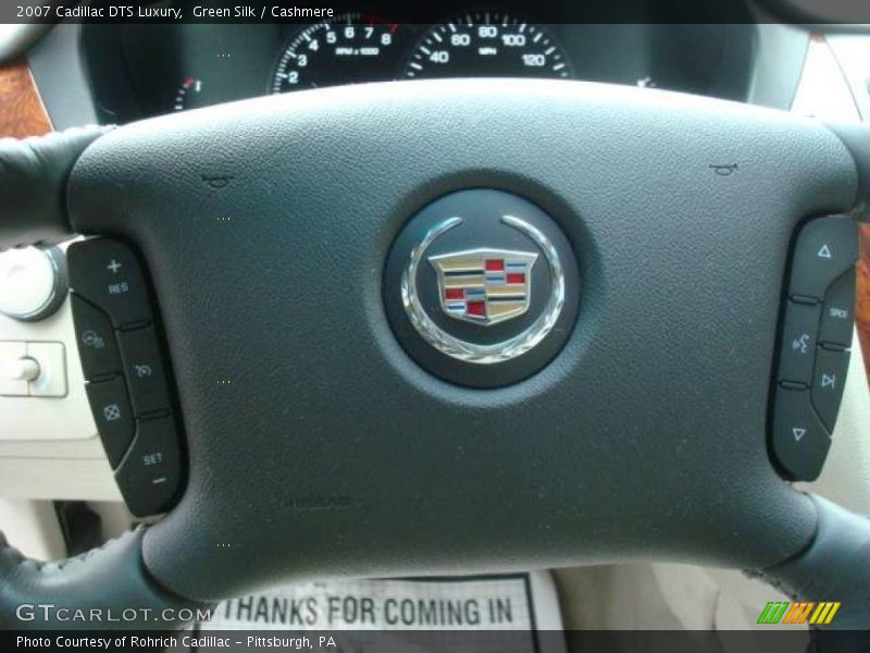 Green Silk / Cashmere 2007 Cadillac DTS Luxury