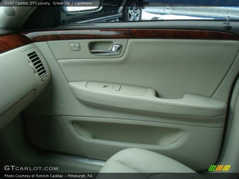 Green Silk / Cashmere 2007 Cadillac DTS Luxury