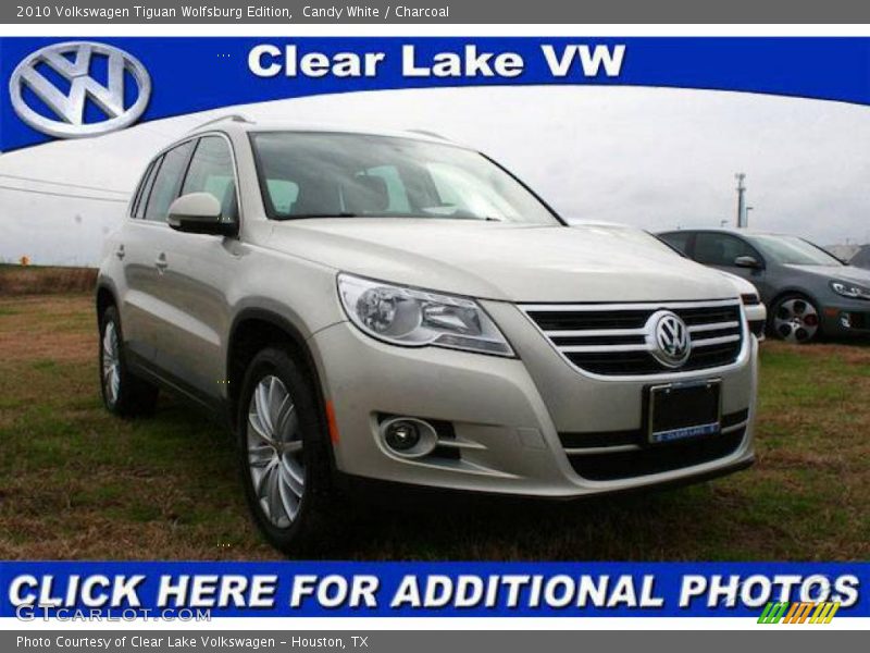 Candy White / Charcoal 2010 Volkswagen Tiguan Wolfsburg Edition