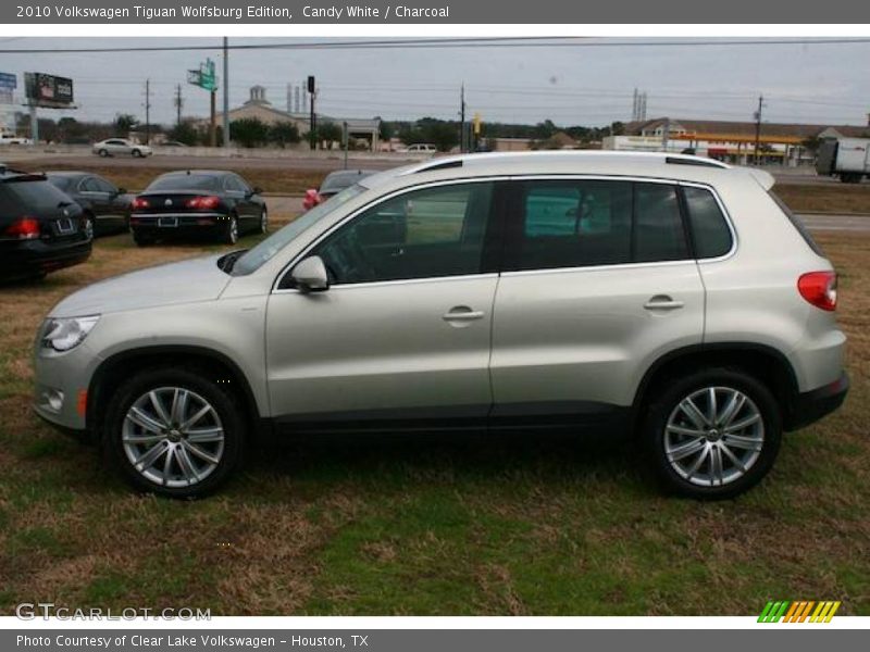 Candy White / Charcoal 2010 Volkswagen Tiguan Wolfsburg Edition