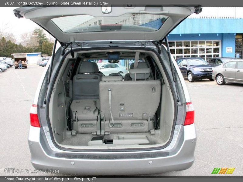 Slate Green Metallic / Gray 2007 Honda Odyssey Touring