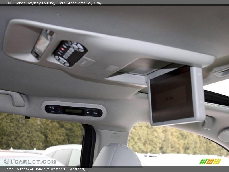 Slate Green Metallic / Gray 2007 Honda Odyssey Touring