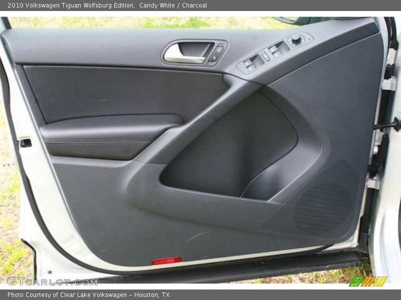 Candy White / Charcoal 2010 Volkswagen Tiguan Wolfsburg Edition
