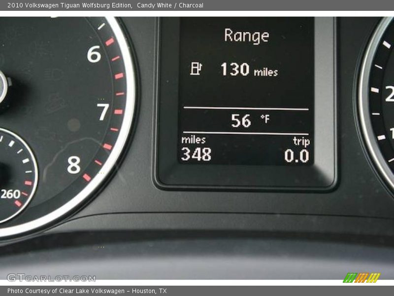 Candy White / Charcoal 2010 Volkswagen Tiguan Wolfsburg Edition