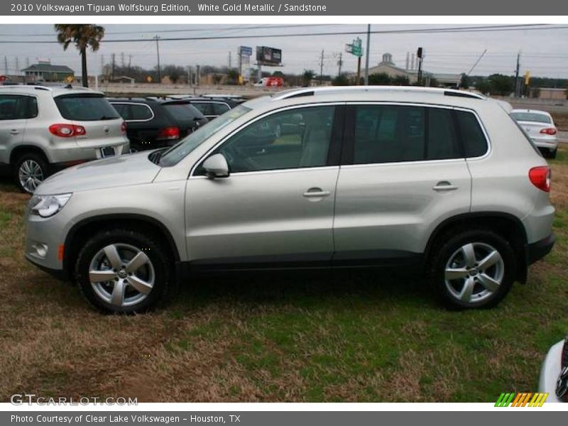 White Gold Metallic / Sandstone 2010 Volkswagen Tiguan Wolfsburg Edition