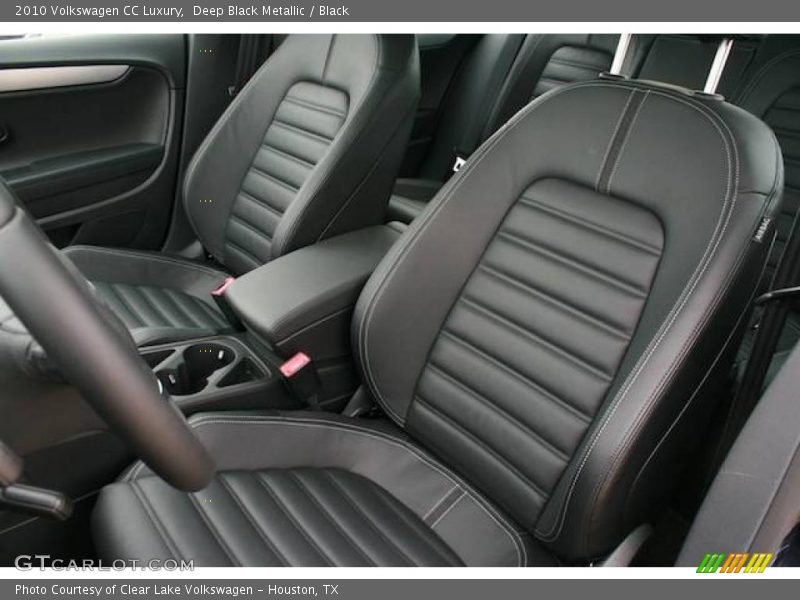 Deep Black Metallic / Black 2010 Volkswagen CC Luxury
