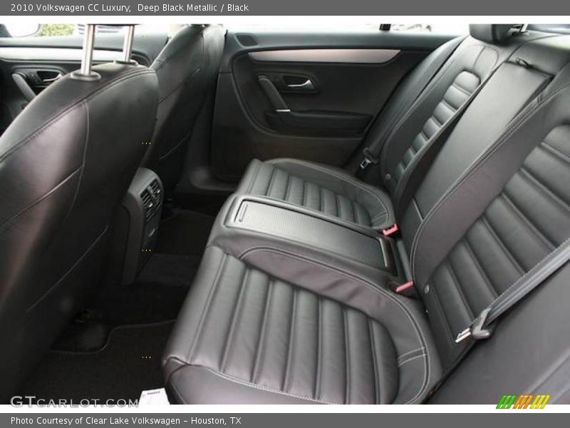 Deep Black Metallic / Black 2010 Volkswagen CC Luxury