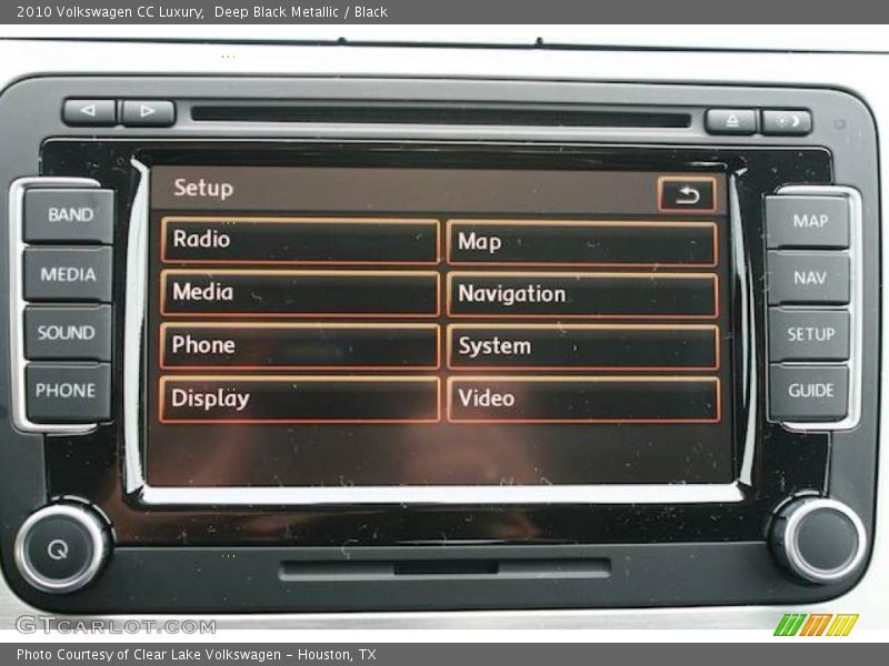 Deep Black Metallic / Black 2010 Volkswagen CC Luxury