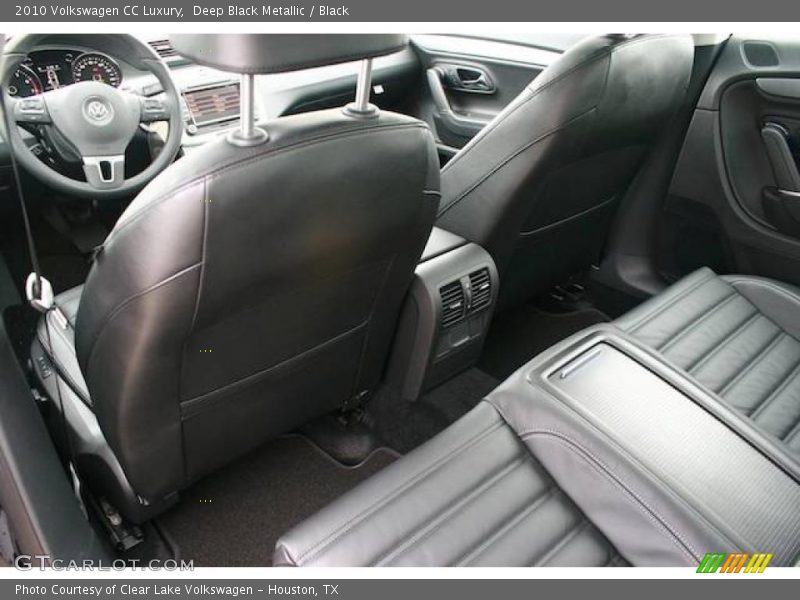 Deep Black Metallic / Black 2010 Volkswagen CC Luxury