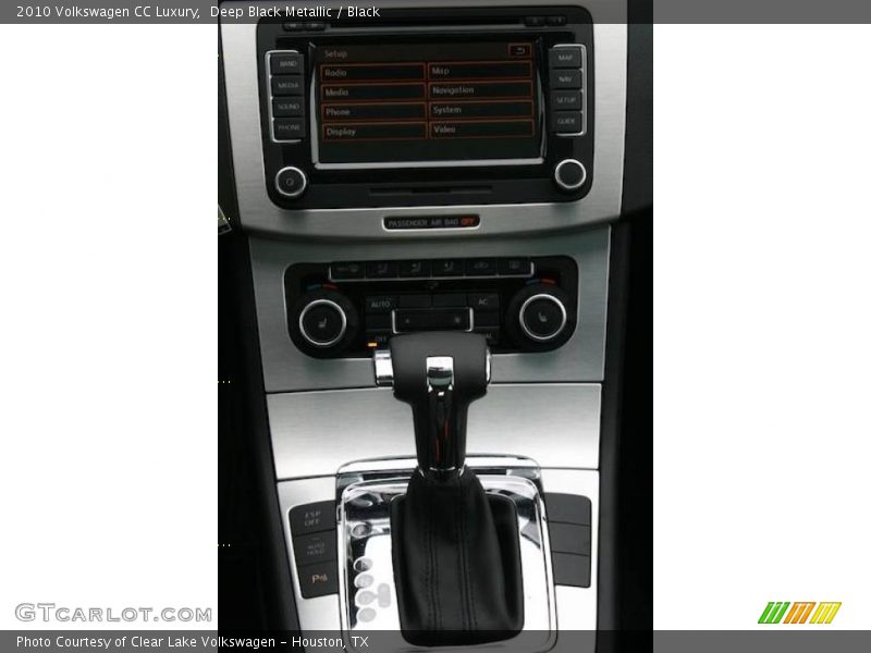 Deep Black Metallic / Black 2010 Volkswagen CC Luxury