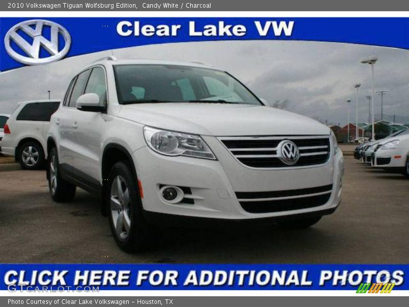 Candy White / Charcoal 2010 Volkswagen Tiguan Wolfsburg Edition