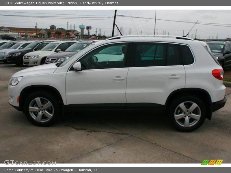 Candy White / Charcoal 2010 Volkswagen Tiguan Wolfsburg Edition