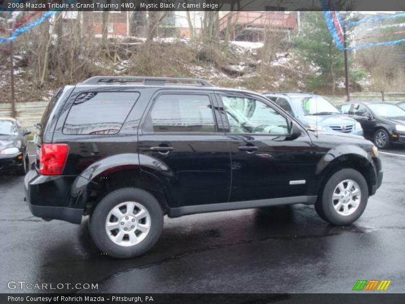 Mystic Black / Camel Beige 2008 Mazda Tribute s Grand Touring 4WD