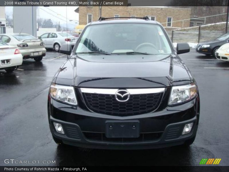 Mystic Black / Camel Beige 2008 Mazda Tribute s Grand Touring 4WD